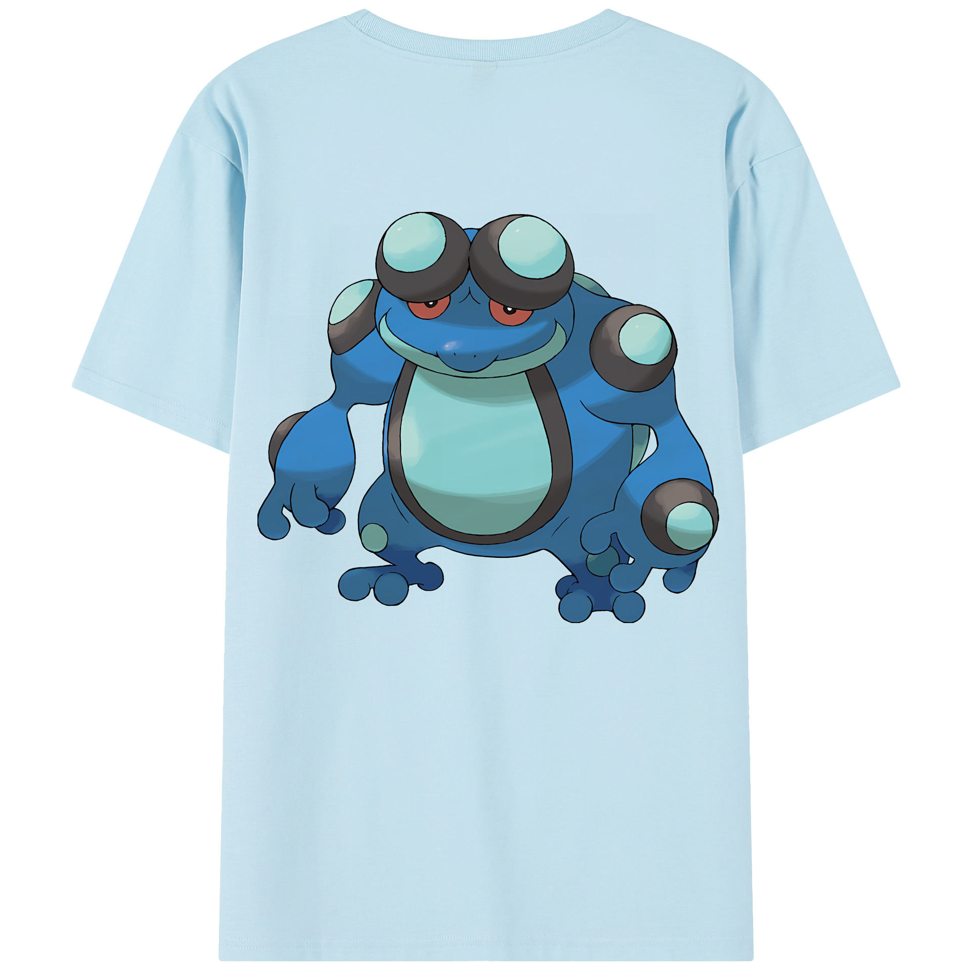（画像用） ポケットモンスター Pokémon 綿100％半袖Tシャツ（背面プリント）